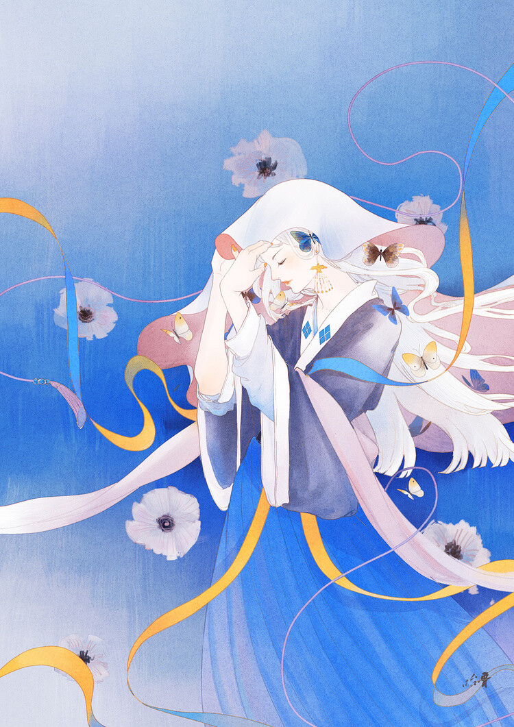 〔 古风美人 〕 作者' 哈鲁