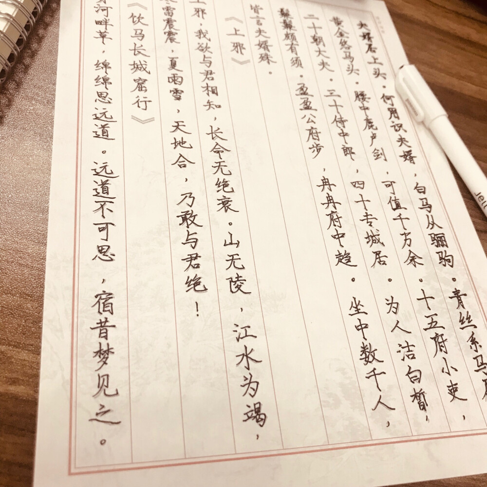 瘦金-《樂府詩集》