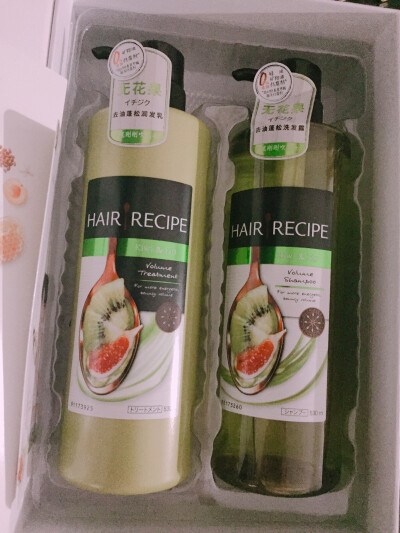 hair recipe 洗发水