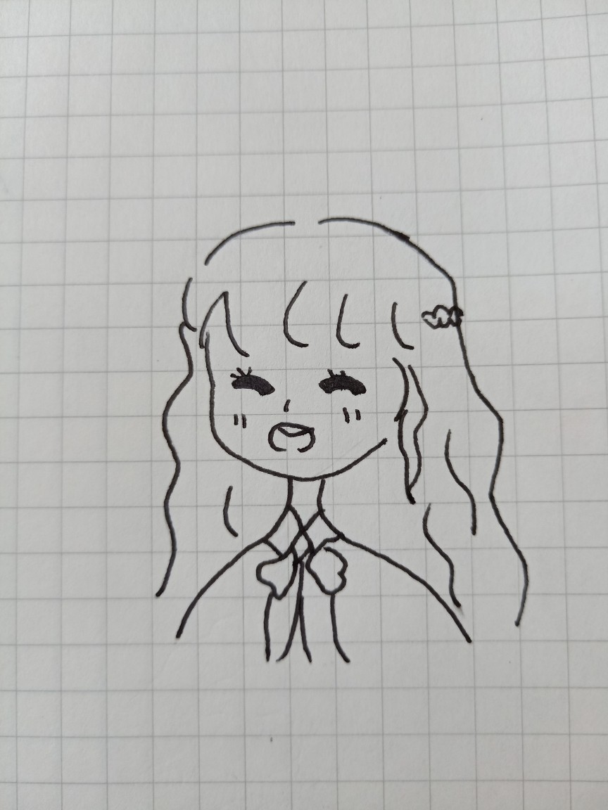 简笔画 学生时代