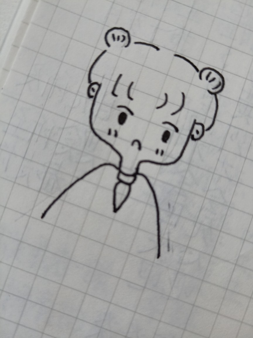 简笔画 学生时代