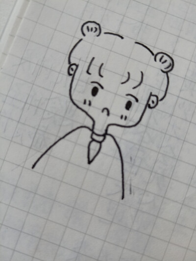 简笔画 学生时代