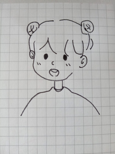 简笔画 学生时代