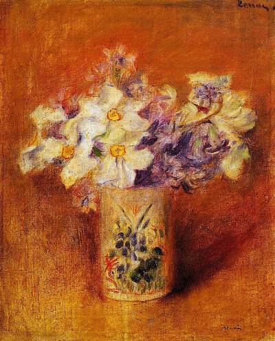 Pierre-Auguste Renoir（雷诺阿）的花 ——