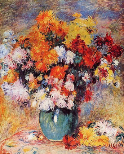 Pierre-Auguste Renoir（雷诺阿）的花 ——