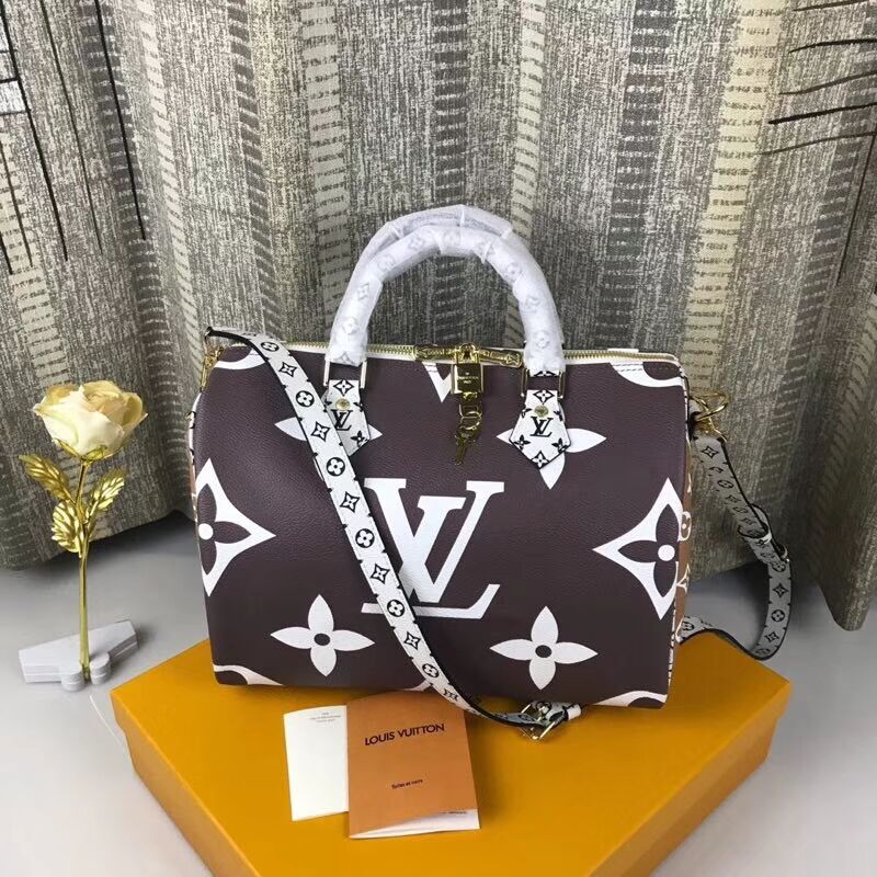 Louis vuitton M41112❣️M40391 material : Monogram canvas. Speedy 30 TOTE BAGS. size 30X21X17cm topA++