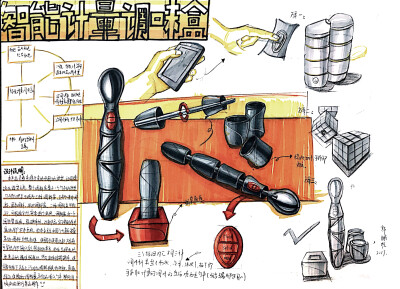 大禹手绘工业手绘学员优秀作品