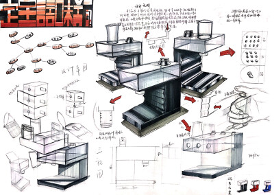 大禹手绘工业手绘学员优秀作品