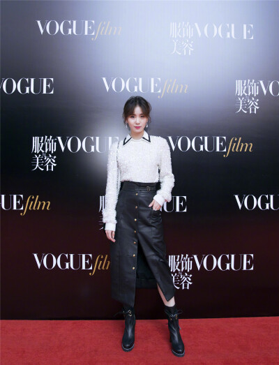 2018VogueFilm时装电影展开幕酒会：刘诗诗（沉浸在光影的世界里，与岁月里的故事轻轻对话o.O）