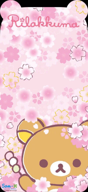 iPhone 壁纸 轻松熊 rilakkuma