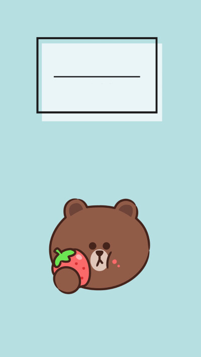 iPhone+壁纸+LINE+cony+brown+可妮+布朗+莎莉+熊大