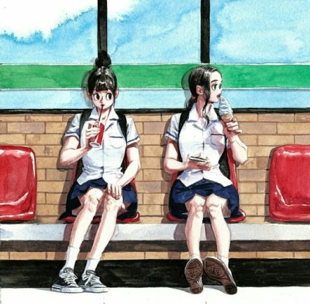 江南月：韩国插画师 kim jungyoun