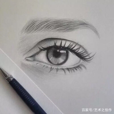 素描眼睛