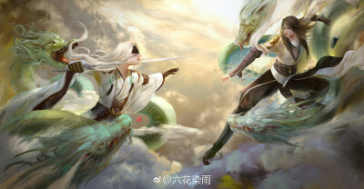 手绘古风群像
画师见水印