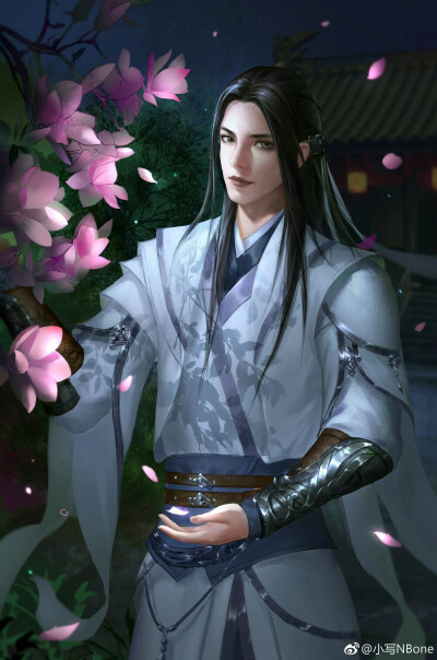 手绘古风男子
画师见水印