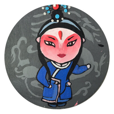 好呆萌的粘土画！