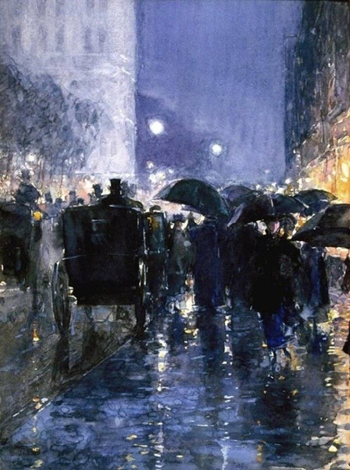 Childe Hassam artist ​​​
公子哈桑艺术家