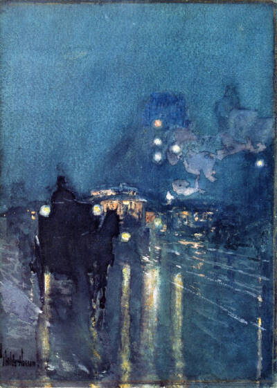 Childe Hassam artist ​​​
公子哈桑艺术家