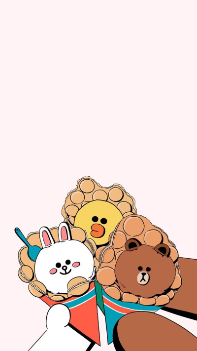 iPhone+壁纸+LINE+cony+brown+可妮+布朗+莎莉+熊大