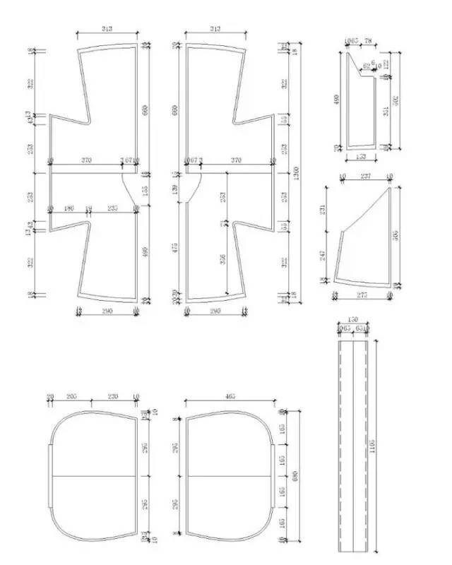 ▲ 袄裙细化分解