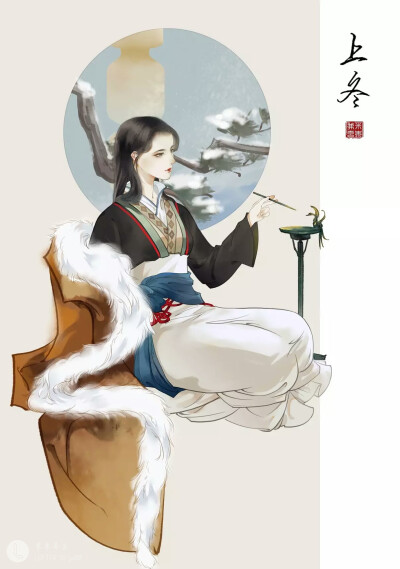 〔古风美人〕绘师：米朱弗玄