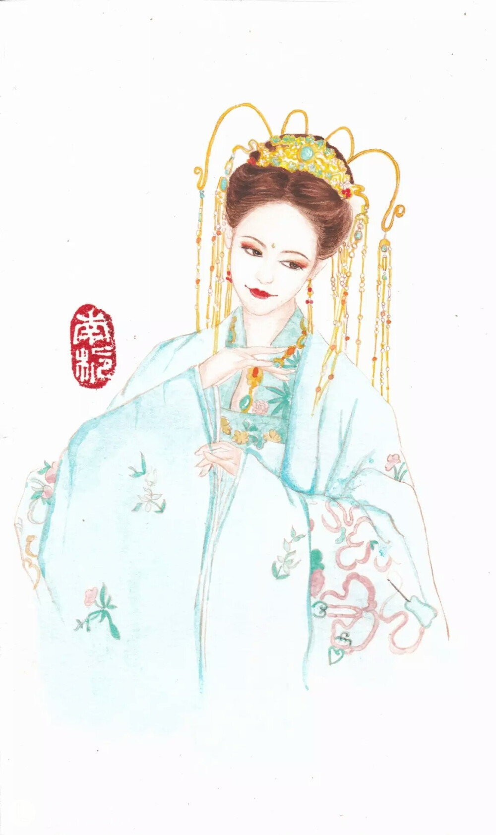 〔古风美人〕绘师：南栀子