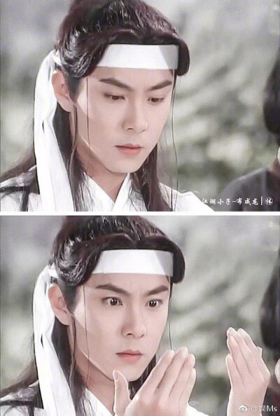 #张卫健光头原因#传他是因为在当年在演完《西游记》爆红后，被前辈说“你没毛就没价值”，一气之下离开了旧东家，之后就一直以光头示人，他近日受访也还原了当年的真实情况。不管怎么张卫健年轻时候的颜值，是真滴帅