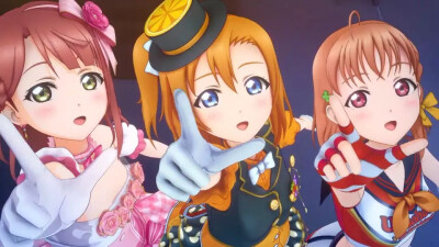 LoveLive虹之咲学园偶像
朝香果林 优木雪莱 天王寺璃奈 中须霞
樱坂雫 近江彼方 宫下爱 艾斯维尔德 上原步夢