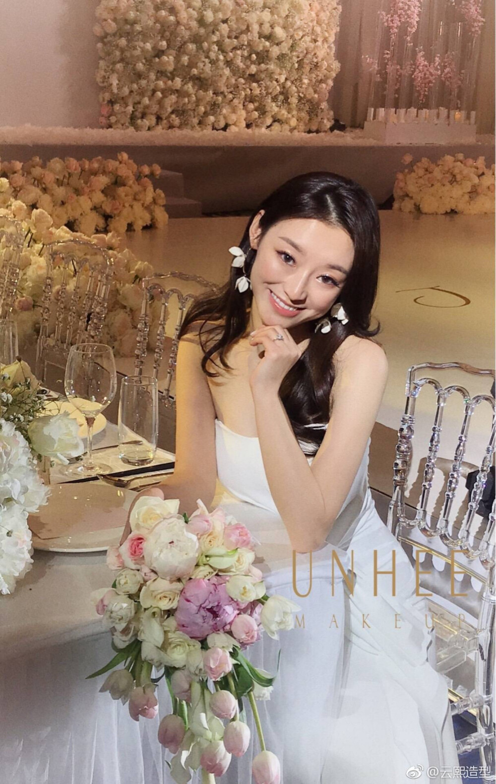 #新娘造型