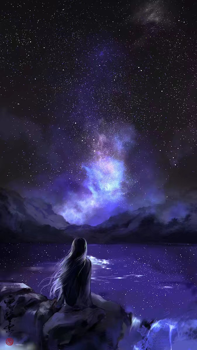 【画师作品】
落叶寄相思，三叶不言中
梧桐知相惜，枫银本同季
送君三捆扎，吾愿等三生
叶落知秋，与君分离
过往三秋，夜夜思君
今日寄叶，愿君忘记
往后余生，各自珍重！
