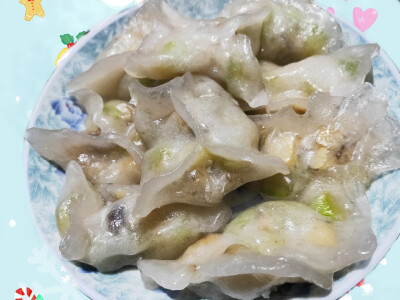 水晶饺子 古茗奶茶 冬至快乐