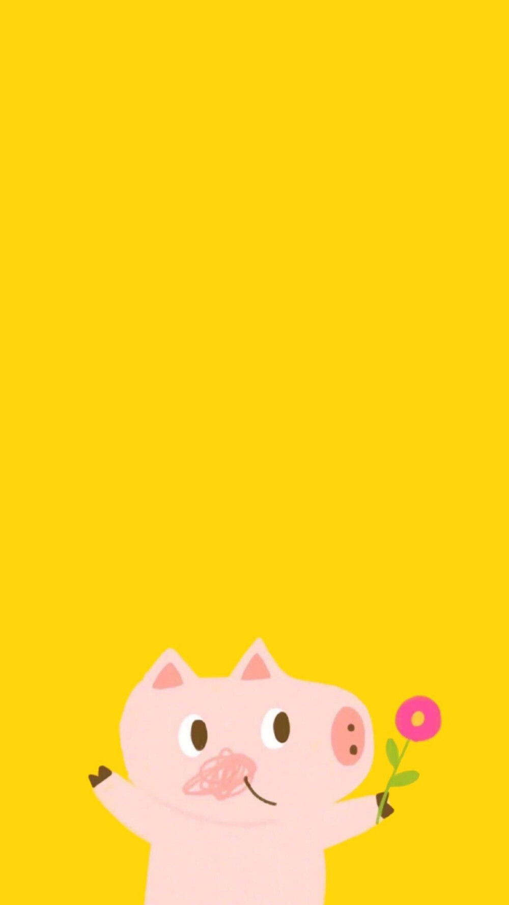 壁纸-可爱小猪（via app）