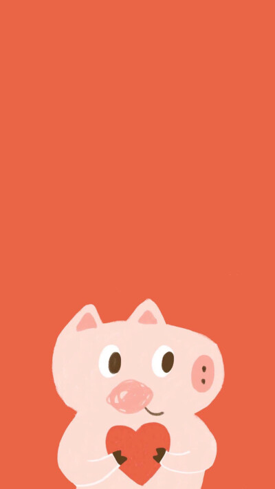 壁纸-可爱小猪（via app）