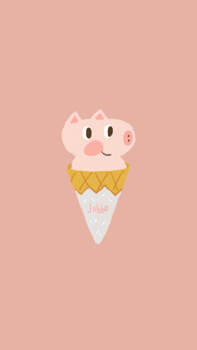 壁纸-可爱小猪（via app）