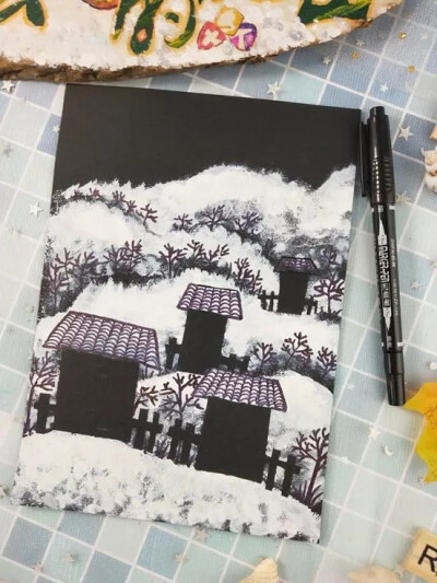 雪中小屋