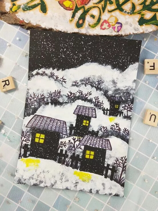 雪中小屋