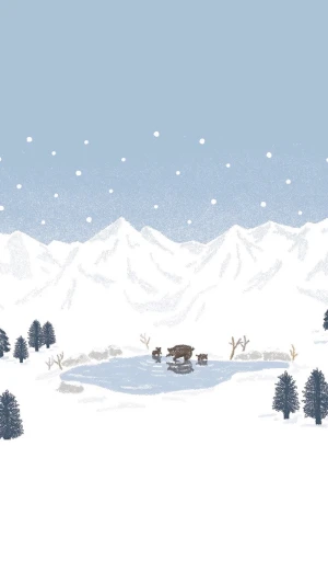 冬壁纸 堆糖 美图壁纸兴趣社区