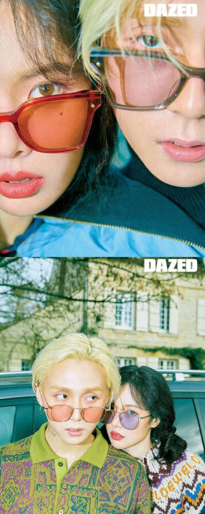 金泫雅金晓钟 |《DAZED》杂志画报 我喜欢我们在一起度过的每一个瞬间 包括还没有到来的那些