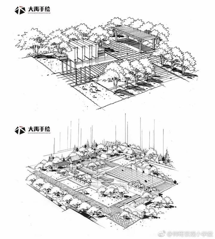 环艺线稿