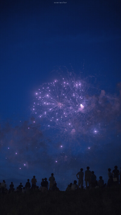 壁纸分享 | 花火
「想和你看新年的第一场烟火 当光亮在空中绽放又映在江面时 我就可以知道它的声响能不能盖过我心脏的悸动」
photo by overwater 