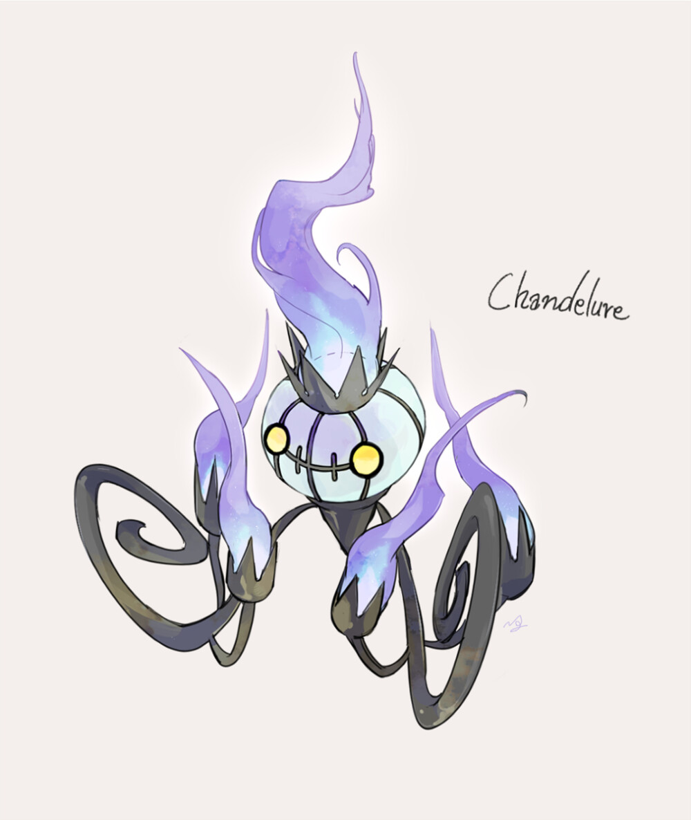 水晶灯火灵／Chandelure