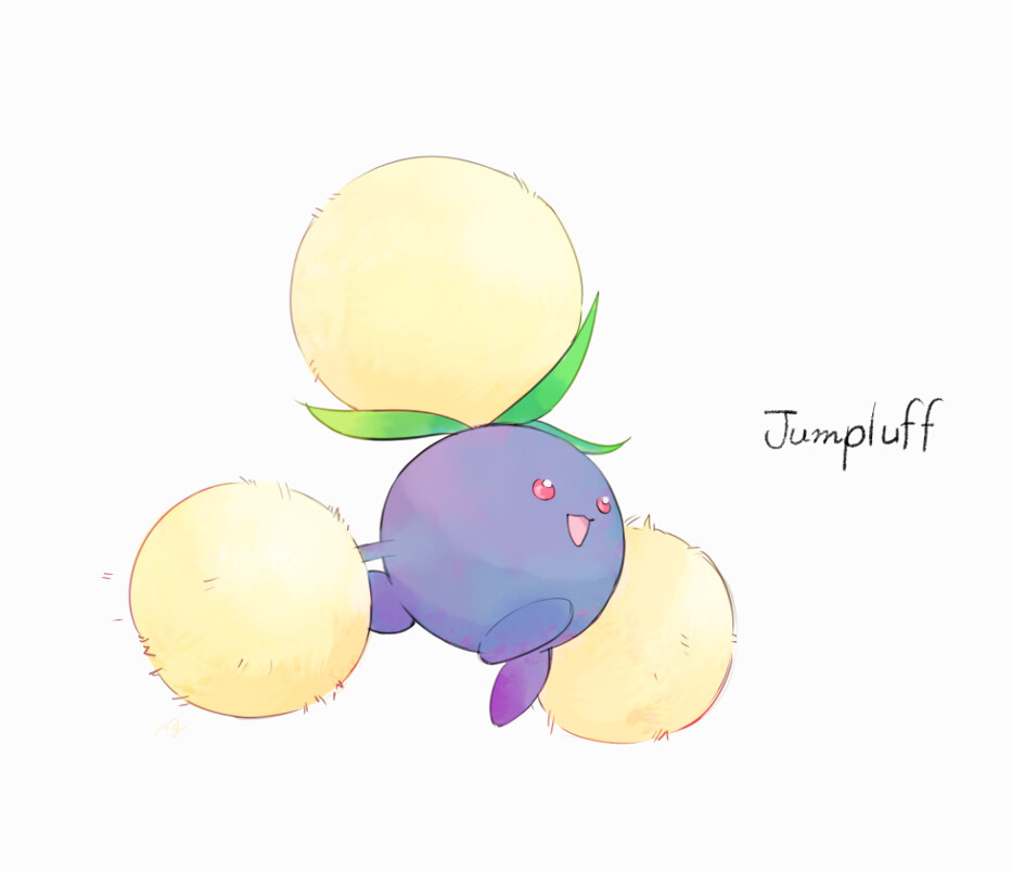 毽子棉／Jumpluff