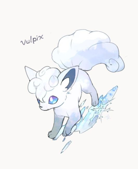 六尾(阿罗拉)/vulpix