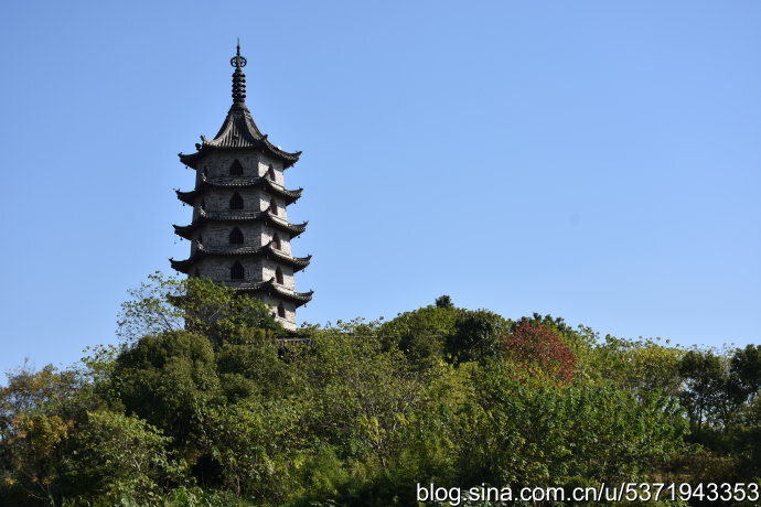 浙江慈城 彭山塔