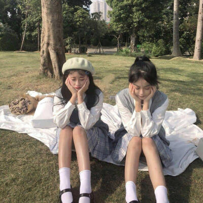 ins，闺蜜头像吖，可爱，女头