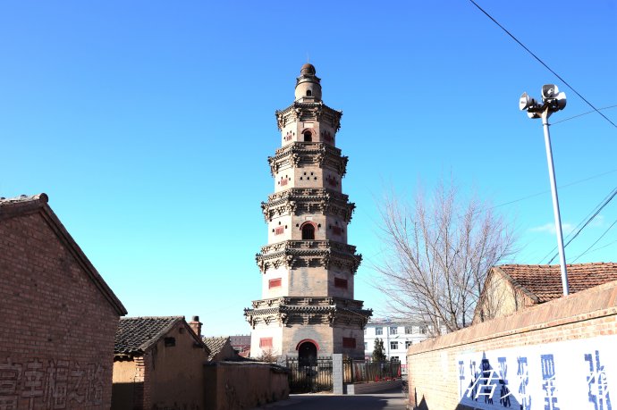 冀 赤城 普济寺 重光塔