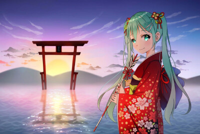 初音未来丨虎斑