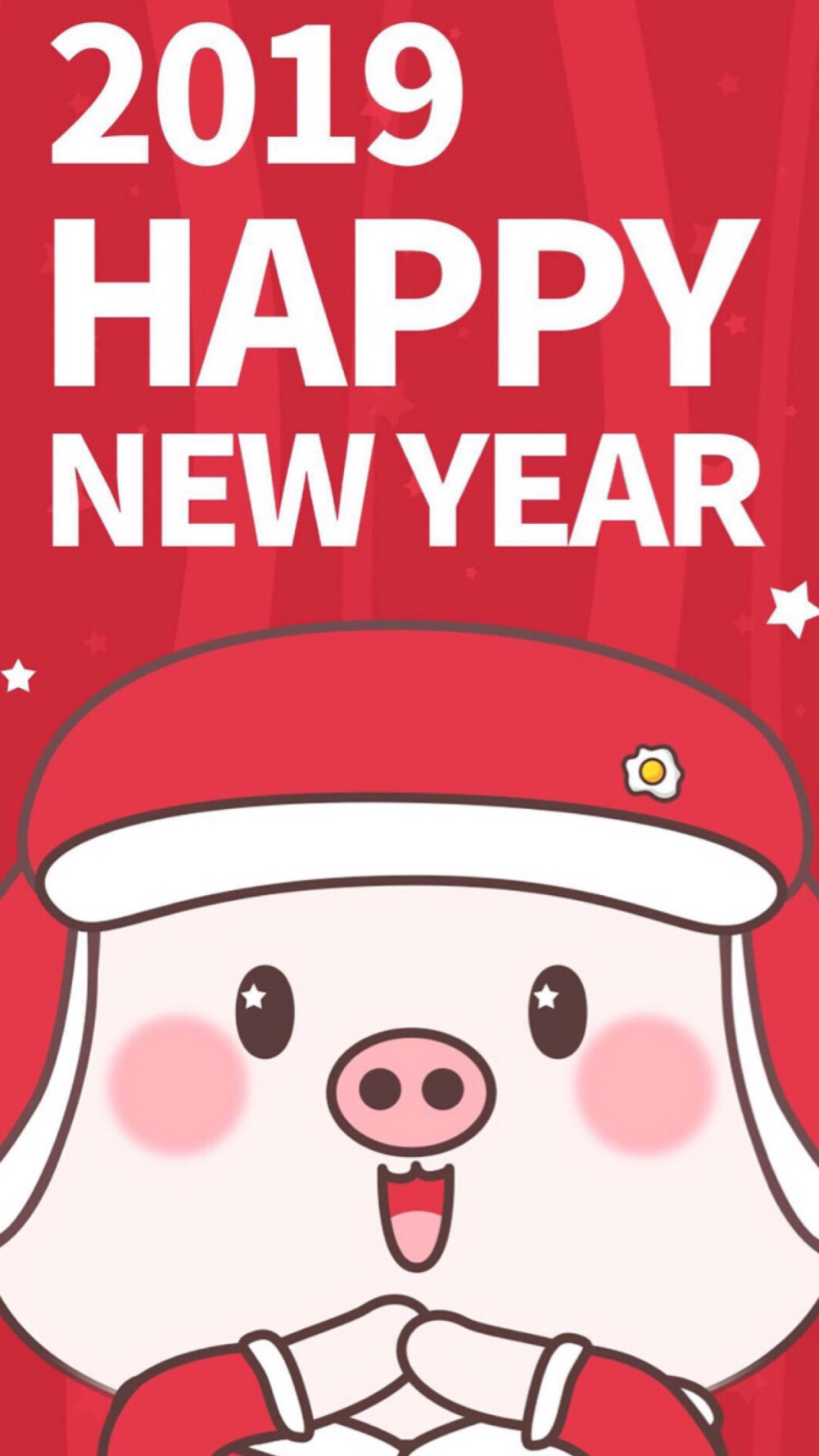 Happy New Year 2019 新年快乐 除夕 新年壁纸 新年愿望 新年祝福 春节壁纸 素材(◕‿◕✿