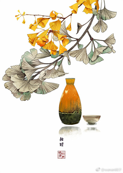 【古风古韵】《诗经楚辞插画集》作者：wanan婉子