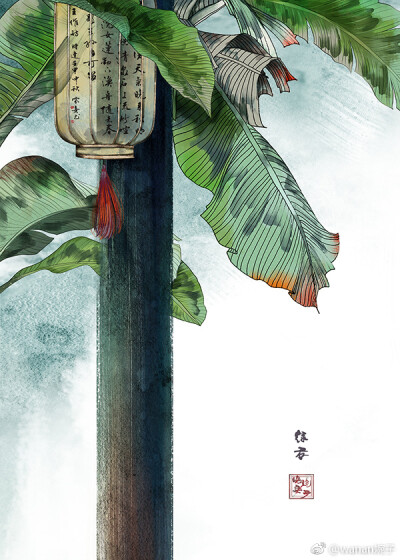 【古风古韵】《诗经楚辞插画集》作者：wanan婉子